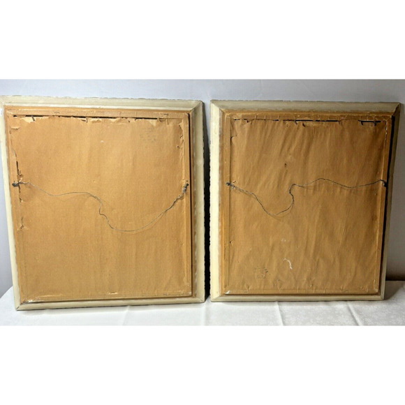 2 Vintage Ballet Painting - Raymond Charlot 22.5 x 20.5 - Picture 6 of 6